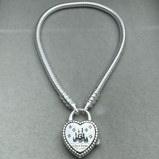 Brazalete Flexible Candado Castillo De Disney