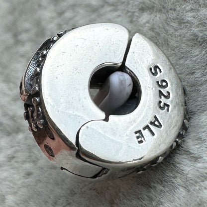 Charm Clip De Seguridad Sol y Luna