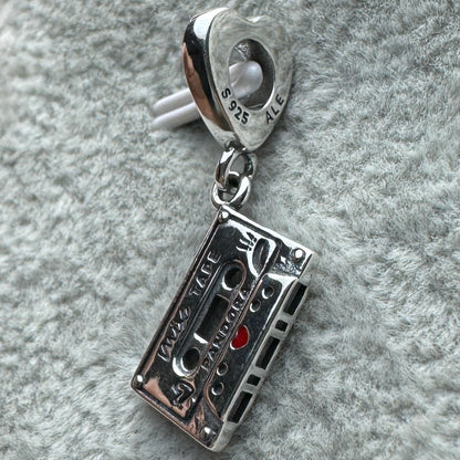 Charm Colgante Casete Amor