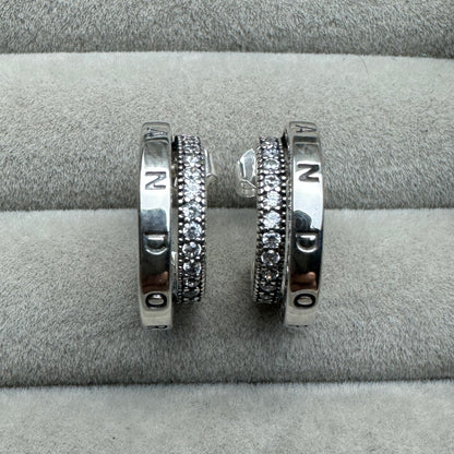 Aretes Logotipo Círculo