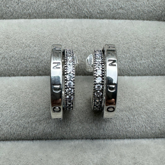 Aretes Logotipo Círculo