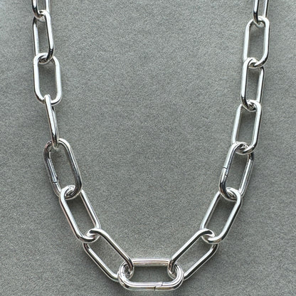 Collar De Eslabones 45 cm (Se Pueden Abrir 3 Eslabones, Ajustable Al Largo Deseado)