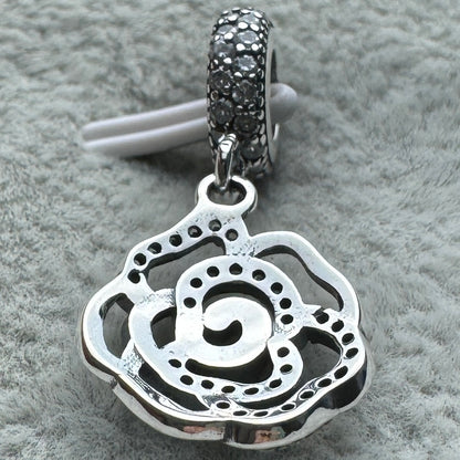 Charm Colgante Flor Brillante