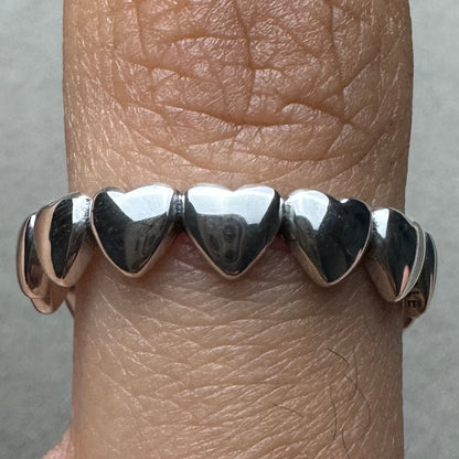 Anillo Corazones Pequeños