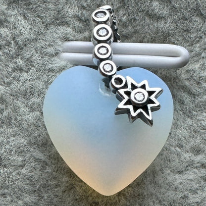Charm Colgante Corazón Tornasol