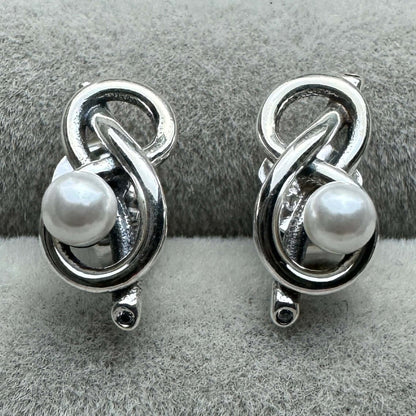 Aretes Infinito Y Perla