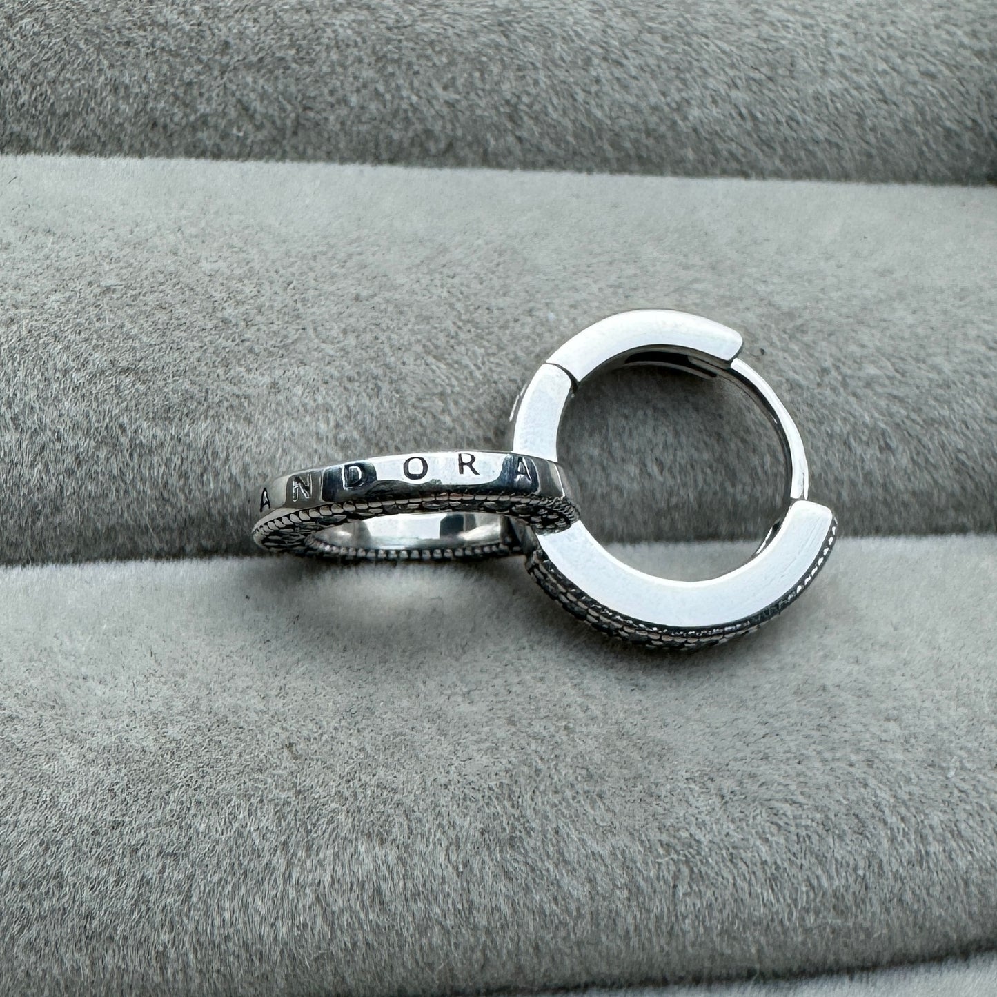 Aretes Con Colgante Pavé