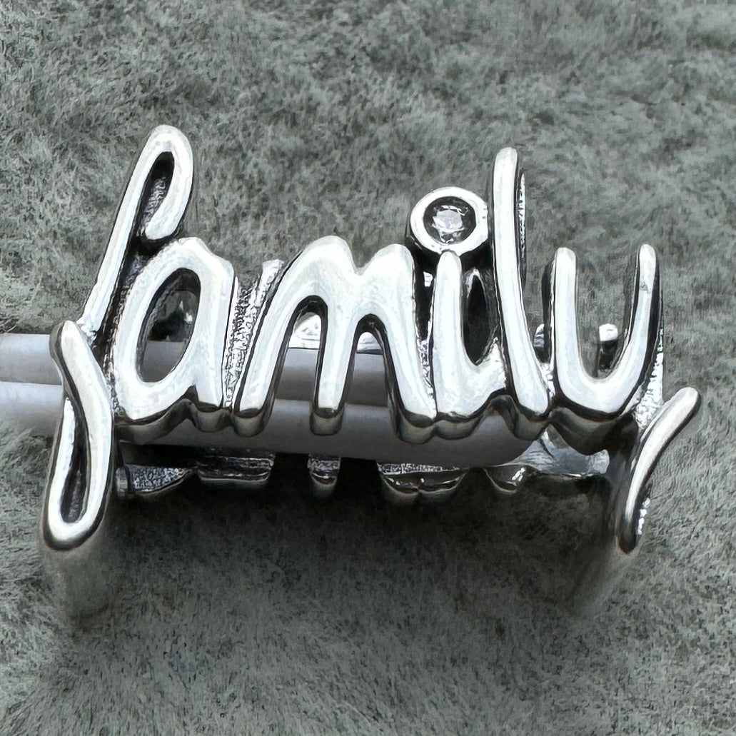 Charm Letras Familia Family