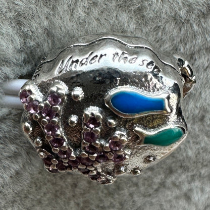 Charm Concha Marina Sirenita Ariel Disney