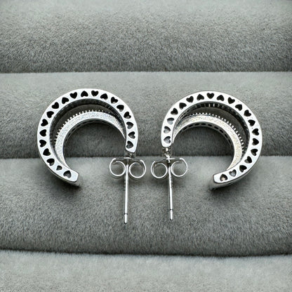 Aretes Logotipo Círculo