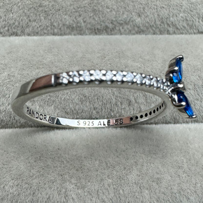 Anillo Mariposa Azul