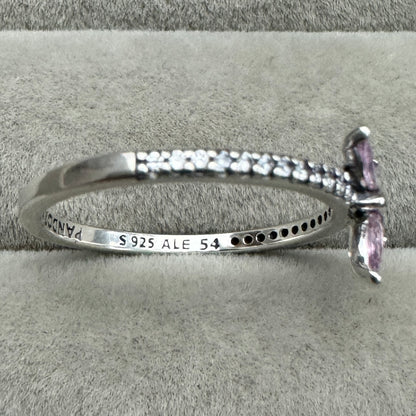 Anillo Mariposa Rosa