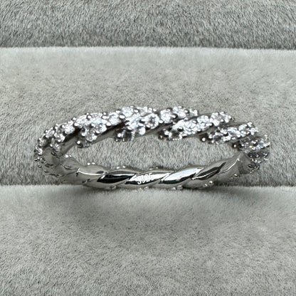 Anillo Completo Moissanita