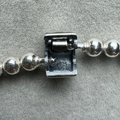 Collar Bolitas Y Pavé 45 cm