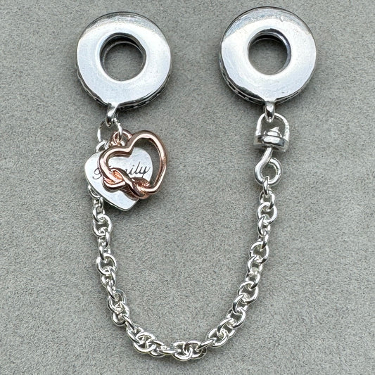 Cadena De Seguridad Corazón Familiar