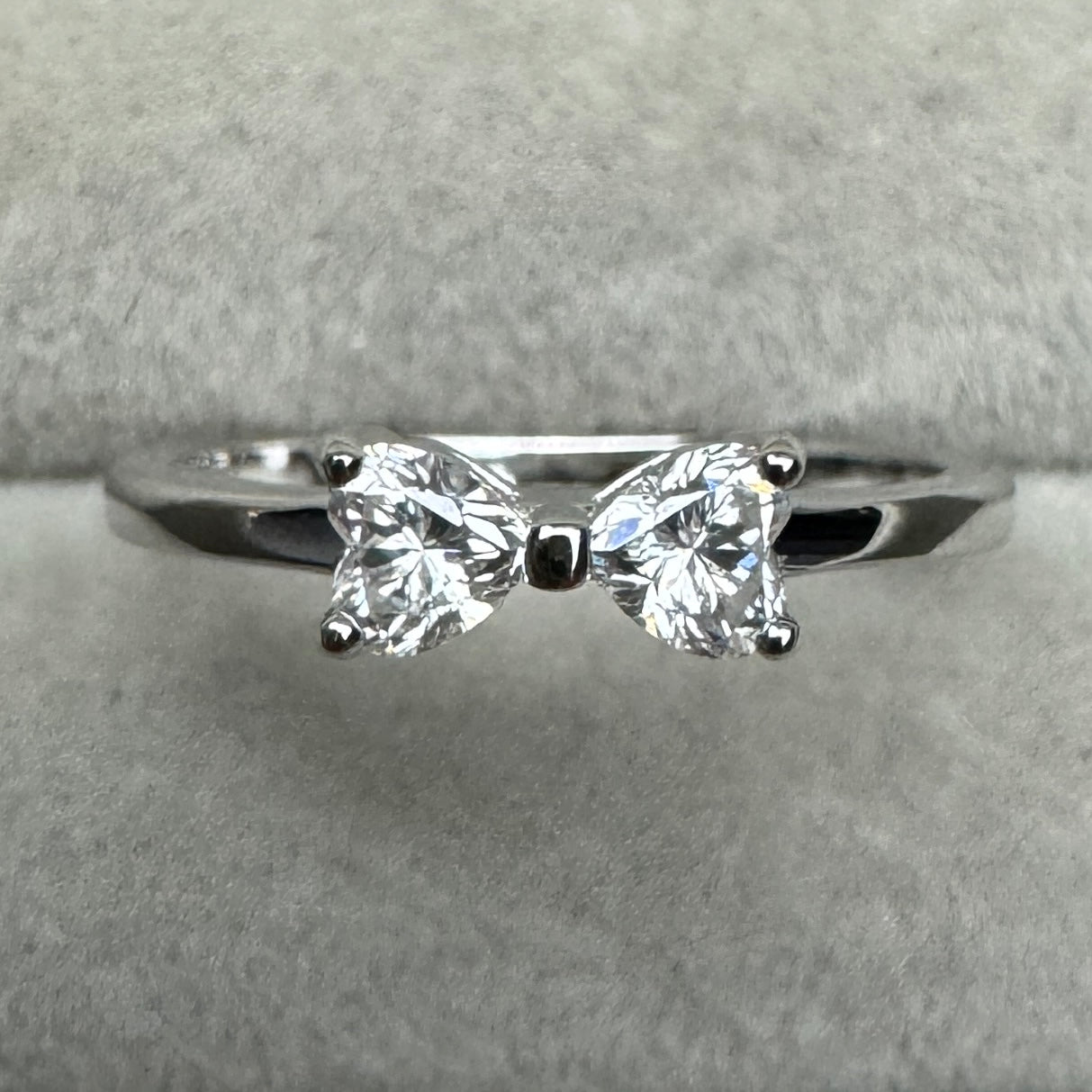 Anillo Moño Moissanita