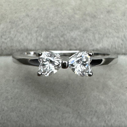 Anillo Moño Moissanita