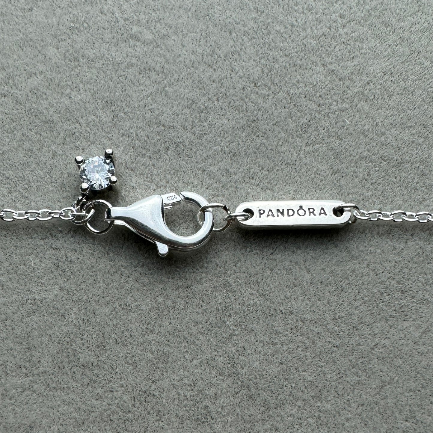 Collar Moño Rosa 45 cm (Ajustable A 42 Y 38 cm)