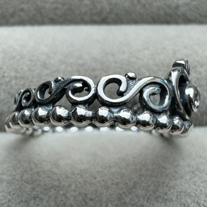 Anillo Corona Princesa Pandora Vista Lateral