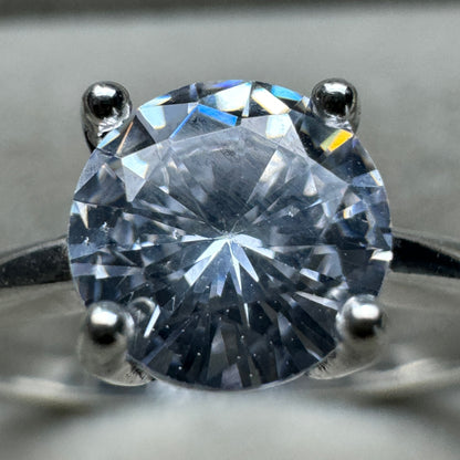 Anillo Zirconia Brillante Pandora Vista De La Zirconia