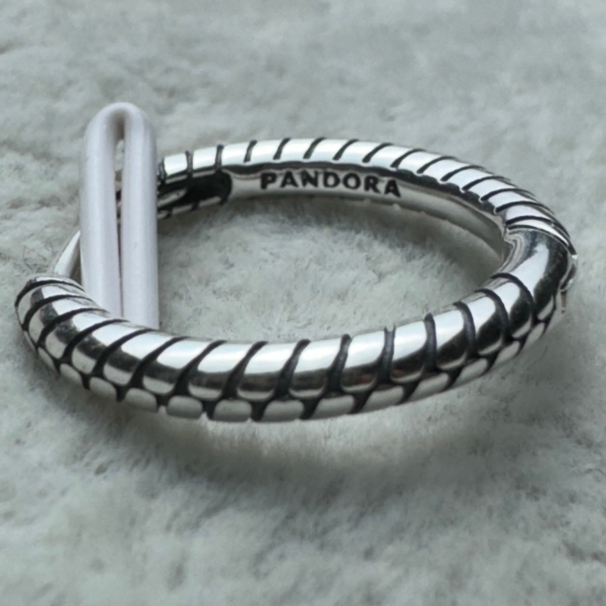 Aretes Para Charms Pequeños Pandora Vista Del Grabado Interior