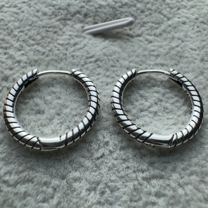 Aretes Para Charms Pequeños Pandora Vista Desde Atrás