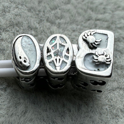 Charm Letras Boo Que Brilla En La Oscuridad