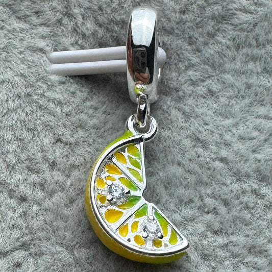 Charm Colgante Rodaja De Limón