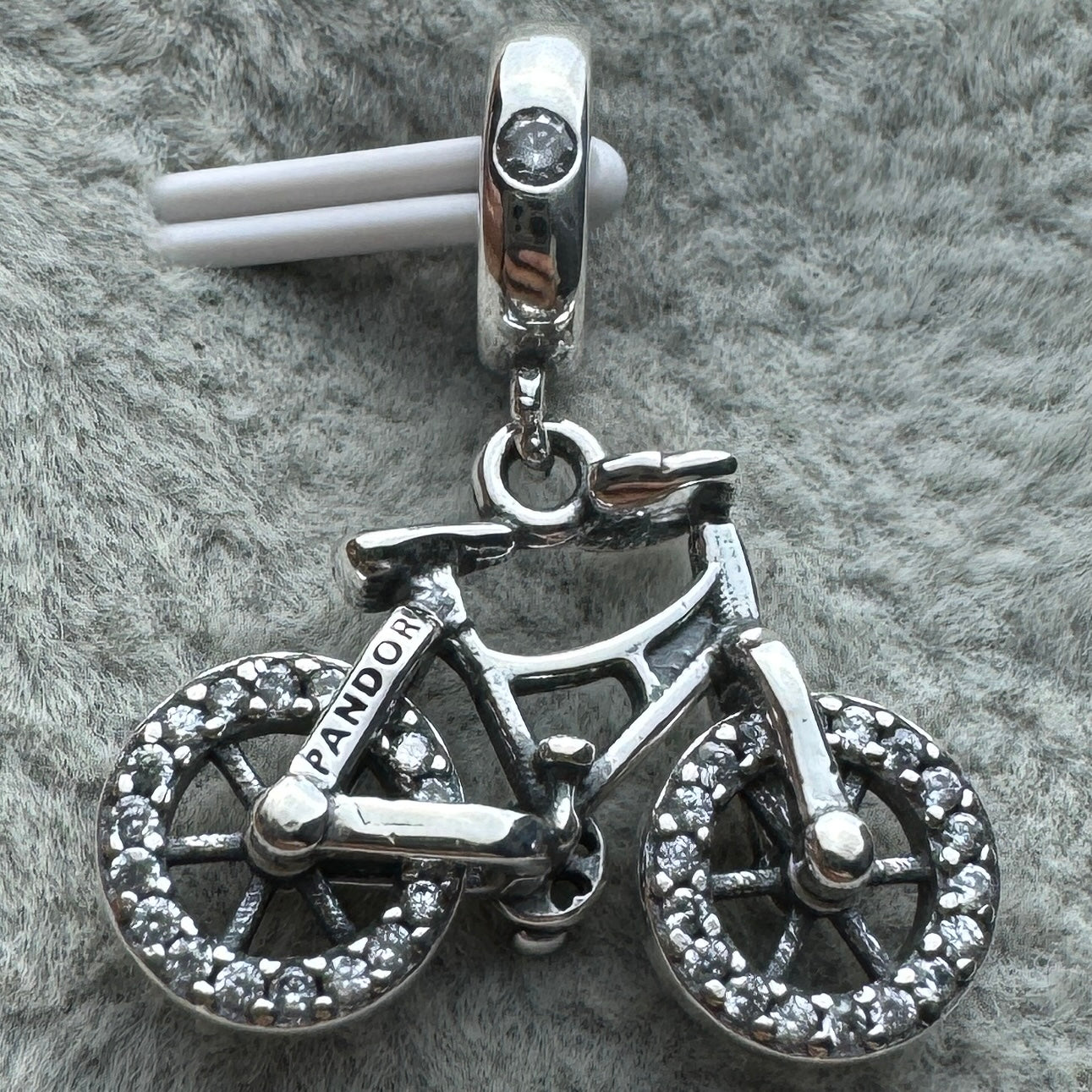 Charm Colgante Bicicleta (Se Le Mueven Las Llantas)