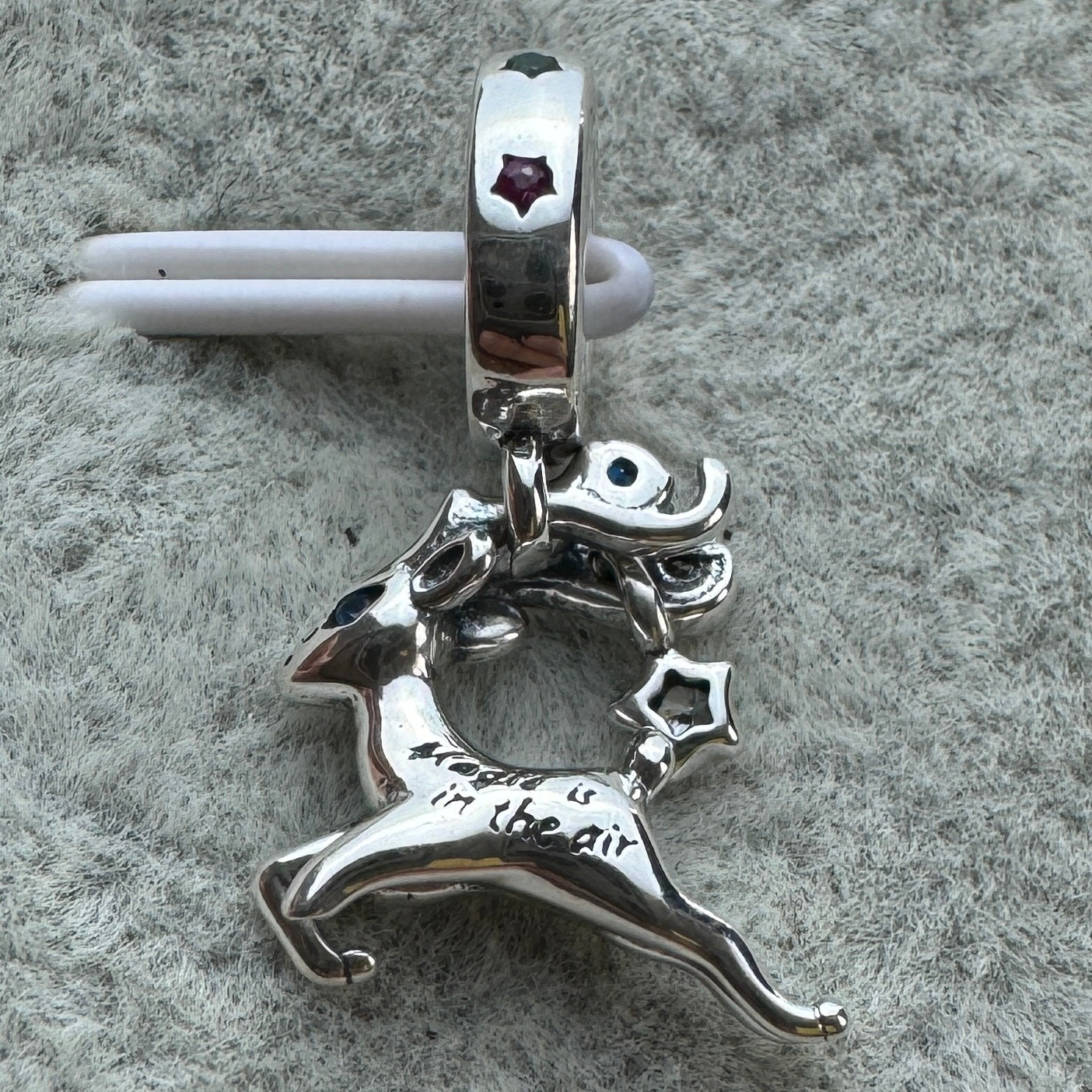 Charm Colgante Reno Navidad