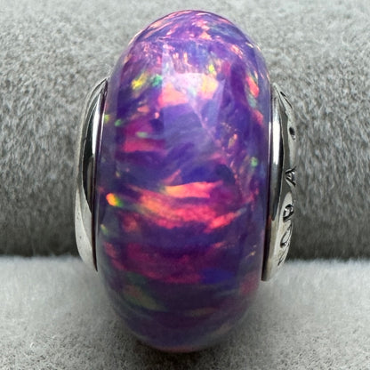 Charm Murano Morado Opalescente