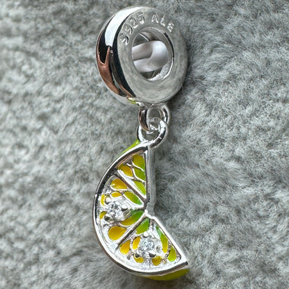 Charm Colgante Rodaja De Limón