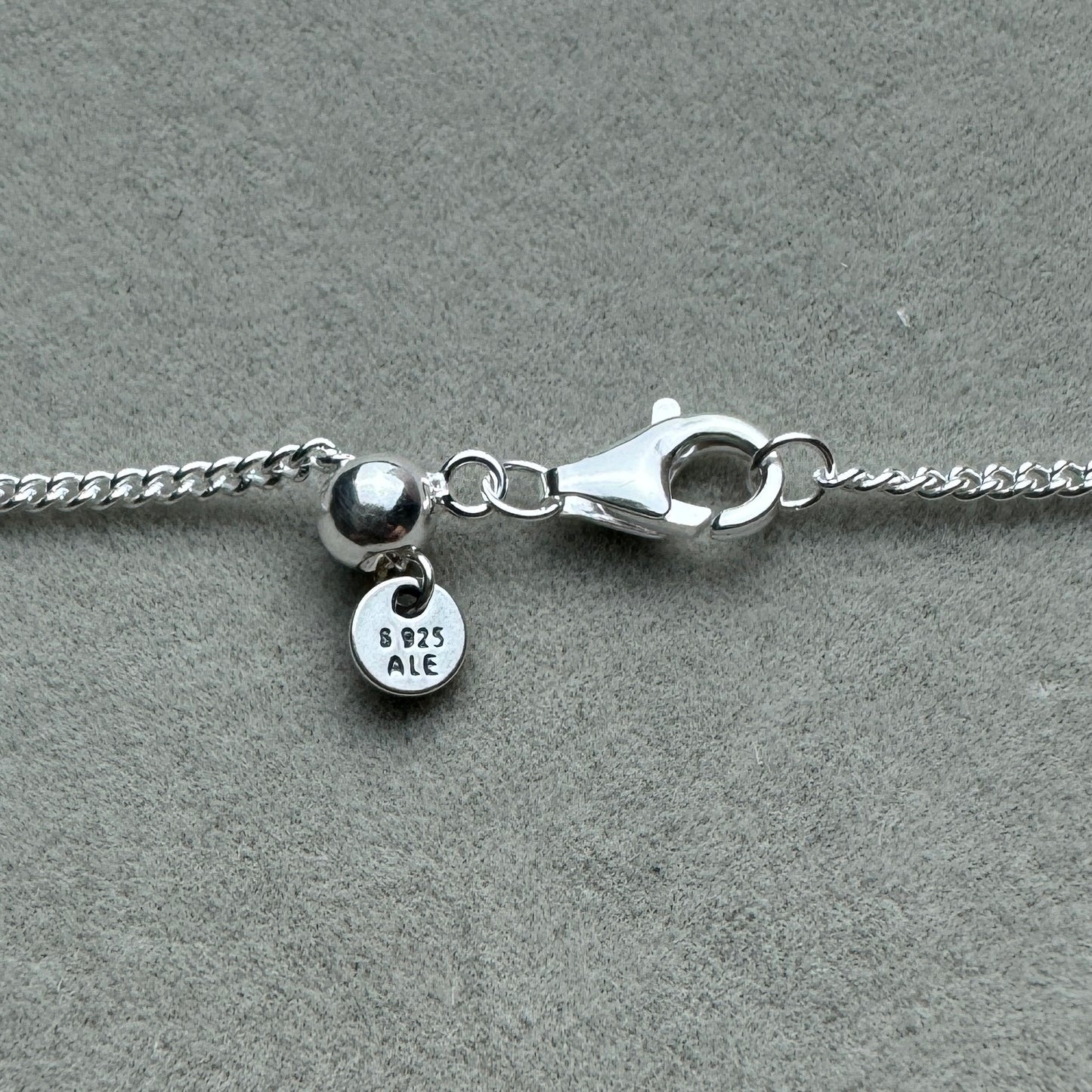 Collar Cadena De Bordillo 60 cm (Ajustable Al Largo Deseado)