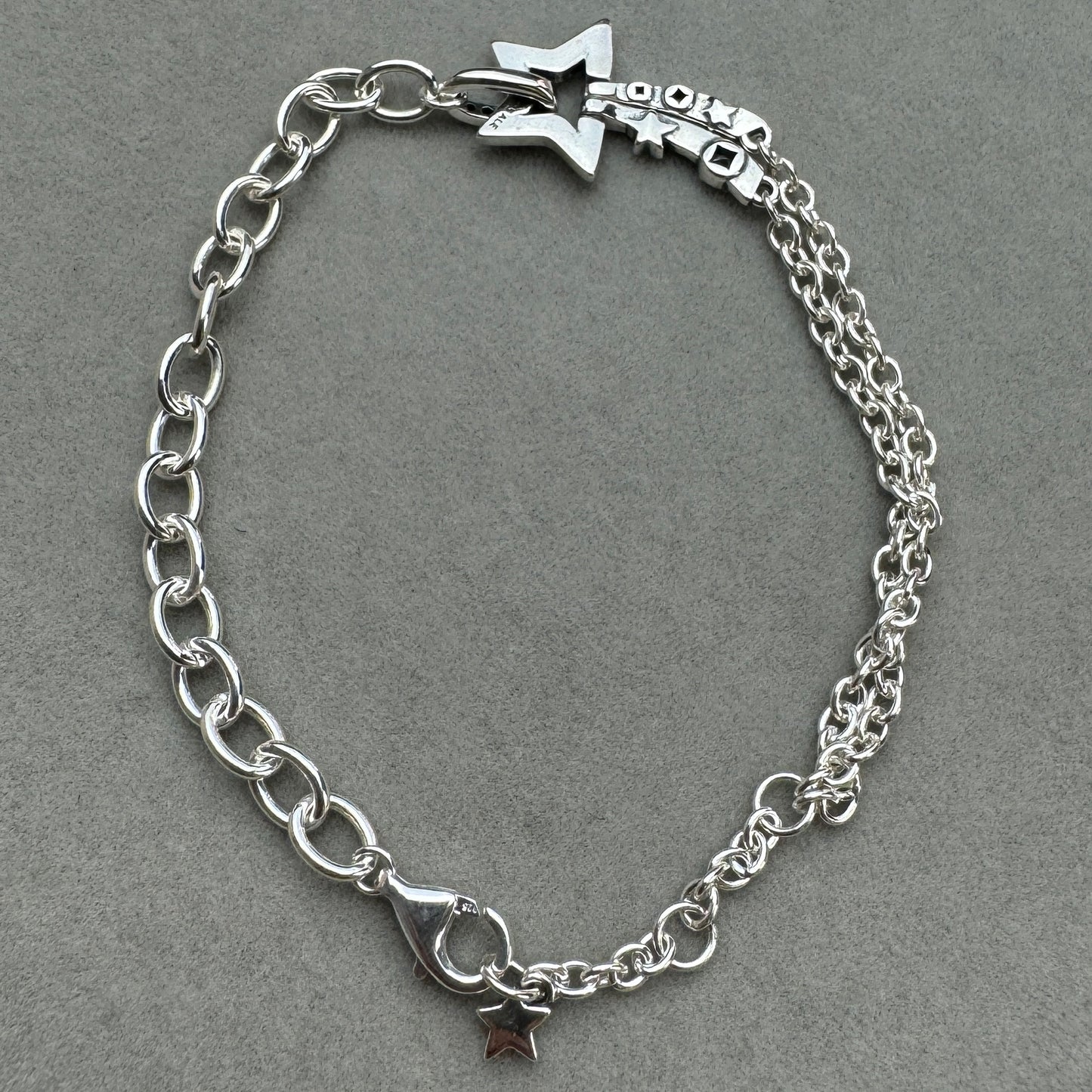 Brazalete Doble Broche Estrella