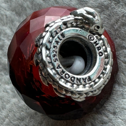 Charm Murano Doble Dragones De Hielo y Fuego Game Of Thrones