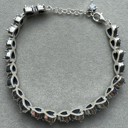 Brazalete Corazones Halo Pandora Vista Desde Arriba