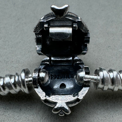 Brazalete Flexible Cierre Carruaje De Cenicienta Disney Pandora Broche Desde Adentro