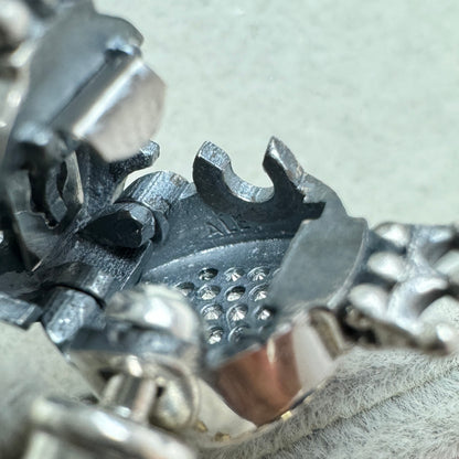 Brazalete Flexible Cierre De Corona Vista Del Interior Lateral Del Broche