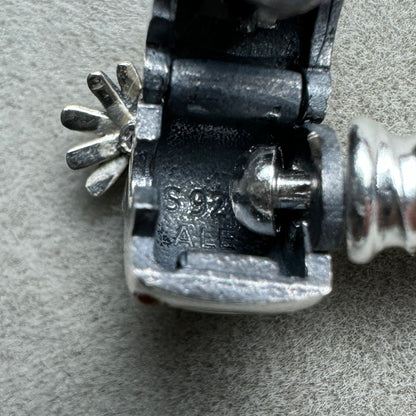 Brazalete Flexible Cierre Margarita Pandora Vista Del Broche