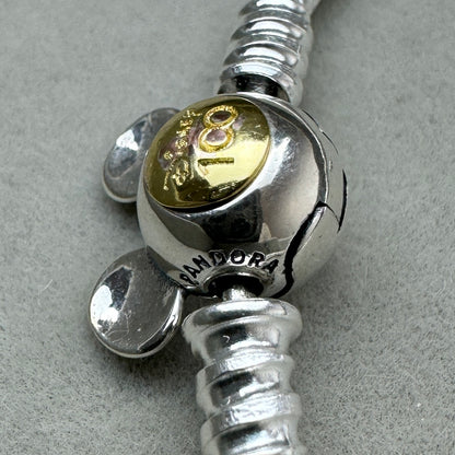 Brazalete Flexible Cierre Mickey 100 Años Disney Vista Lateral Del Broche
