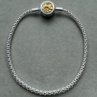 Brazalete Flexible Delgado Juego De Tronos Game Of Thrones Pandora Vista Desde Atrás