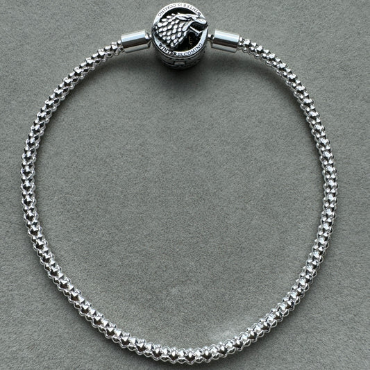 Brazalete Flexible Delgado Juego De Tronos Game Of Thrones Pandora Vista Frontal