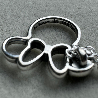 Collar Silueta Minnie Disney 45 cm (Ajustable A 42 Y 39 cm)