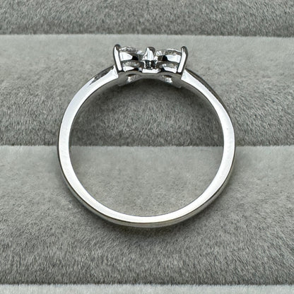 Anillo Moño Moissanita