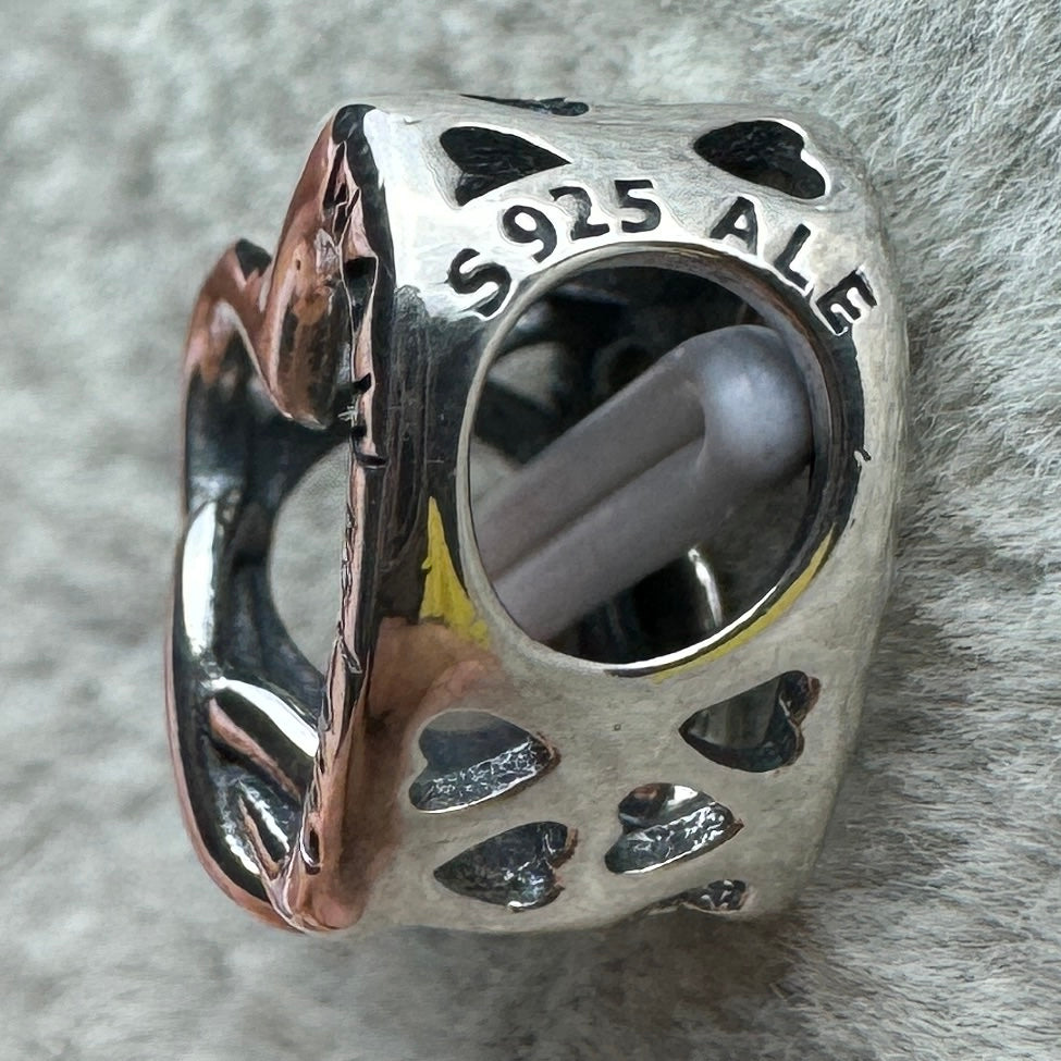 Charm Corazón Infinito Love You Mom