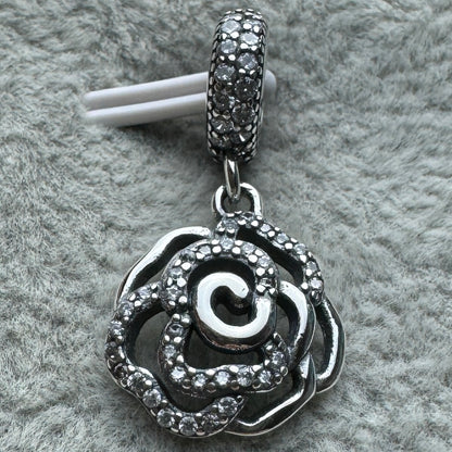 Charm Colgante Flor Brillante
