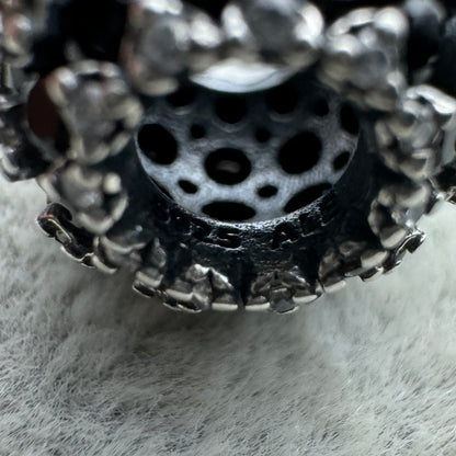 Charm Esfera Pavé Brillante Negro