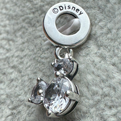Charm Colgante Silueta Brillante Mickey Disney