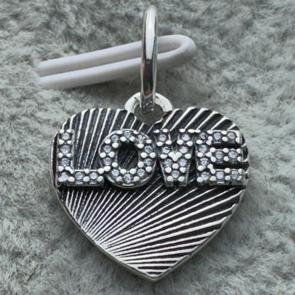 Charm Colgante Corazón Amor Love