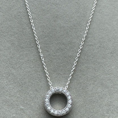 Collar Círculo Con Brillo 45 cm (Ajustable A 42 y 39 cm)